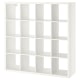 IKEA KALLAX Shelving Unit 147x147cm, White