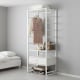 IKEA ELVARLI wardrobe combination, with a drawer, white 84x55x216 cm