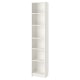 IKEA BILLY Bookcase, 40x28x202cm, White