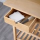 IKEA FORHOJA Kitchen Trolley 100x43cm Birch