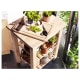 IKEA BEKVAM Kitchen Trolley 58x50cm Birch