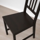 IKEA STEFAN Chair, Brown-black