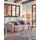 Kave Home Blok 3-Seat Sofa, Corduroy, Pink