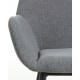 Kave Home Konna Dining Chair, Dark Grey, Set of 2
