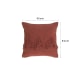 Kave Home Paulin cushion cover, 45 x 45 cm, Maroon