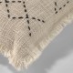 Kave Home Seila cushion cover, 45 x 45 cm, Beige