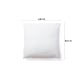 Kave Home Zz Filler Cushion, 60X60 cm, White