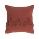 Kave Home Paulin Cushion with Inner, 45 x 45 cm, Maroon