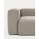 Kave Home Blok 6-Seat Corner Sofa, Beige