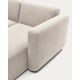 Kave Home Neom 3-Seat Modular Sofa with Chaise, Beige