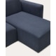 Kave Home Neom 3-Seat Modular Sofa with Chaise, Blue