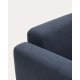 Kave Home Neom 3-Seat Modular Sofa with Chaise, Blue