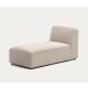 Kave Home Neom Modular Chaise Sofa, Beige