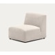 Kave Home Neom Armchair, 75cm, Beige