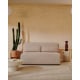 Kave Home Neom Modular 2-Seat Sofa, 158cm, Beige