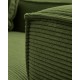 Kave Home Blok 3-Seat Sofa, Corduroy, Green