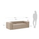 Kave Home Blok 2-Seat Sofa, Beige