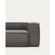 Kave Home Blok 2-Seat Sofa, Corduroy, Grey