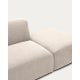 Kave Home Neom Armchair with Ottoman, Beige