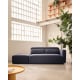 Kave Home Neom 2-Seat Modular Sofa with Ottoman, Blue