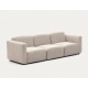 Kave Home Neom 3-Seat Modular Sofa, Beige