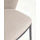 Kave Home Ciselia Chenille Bar Stool, Beige