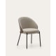 Kave Home EAMY Dining Chair, Light Brown & Wenge