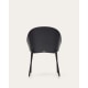 Kave Home Eamy Dining Chair, Grey & Black