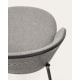 Kave Home Eamy Dining Chair, Grey & Black