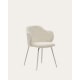 Kave Home Yunia Corduroy Dining Chair, Beige