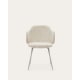 Kave Home YUNIA Corduroy Dining Chair, Beige