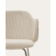 Kave Home Yunia Corduroy Dining Chair, Beige