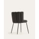 Kave Home Aniela Boucle Dining Chair, Black