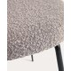 Kave Home Aniela Boucle Dining Chair, Grey