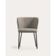 Kave Home Ciselia Boucle Dining Chair, Grey