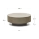 Kave Home GARBET Coffee Table, 80cm