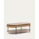 Kave Home Licia Coffee Table, 130cm