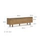 Kave Home Uxue TV Cabinet, 200cm