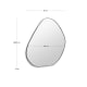 Kave Home ANERA Wall Mirror, 84x109cm