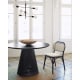 Kave Home Jeanette Solidwood Dining Table, Black