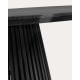 Kave Home Jeanette Solidwood Dining Table, Black