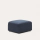 Kave Home Neom Ottoman, Blue, 75x65x40