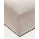 Kave Home Neom Ottoman, Beige, 89x75x40