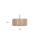 Kave Home CRISTA Jute Pendant Light Shade, 47x47x20cm