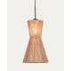 Kave Home CRISTA Jute Pendant Light Shade, 25x25x41cm