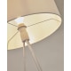 Kave Home Ikia Floor Lamp, White