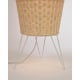 Kave Home KAMARIA Rattan Floor Lamp, Tall