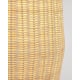 Kave Home Kamaria Rattan Floor Lamp, Tall