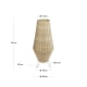 Kave Home Kamaria Rattan Floor Lamp, Low