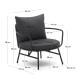 Kave Home Bramant Outdoor Armchair, Black